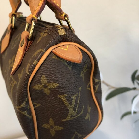 Louis Vuitton (LV) NANO Speedy Monogram Mini Bag-w COA - Picture 11 of 14